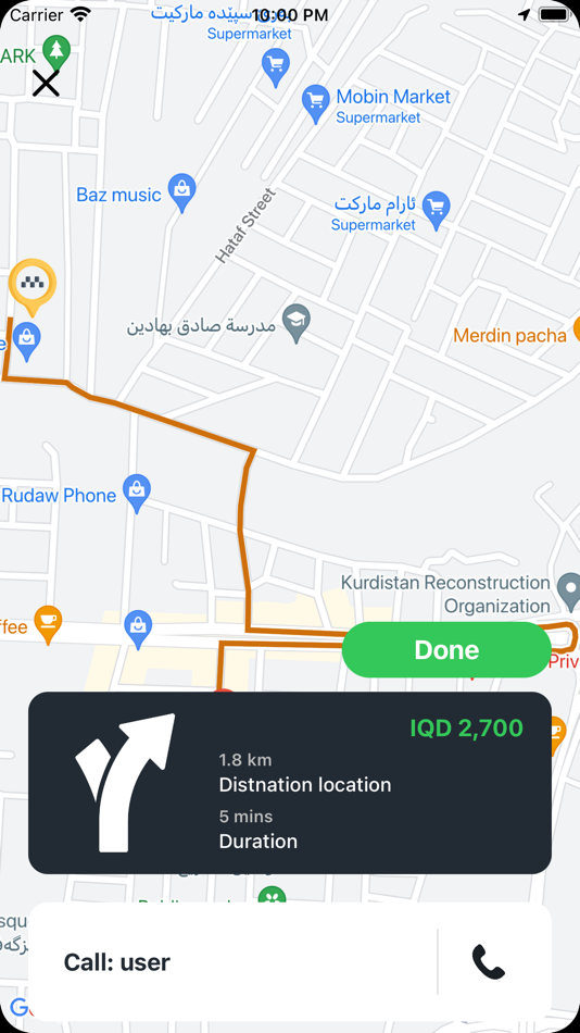 #5. ZiTaxi (iOS) 由: Sabri I Mishakhti