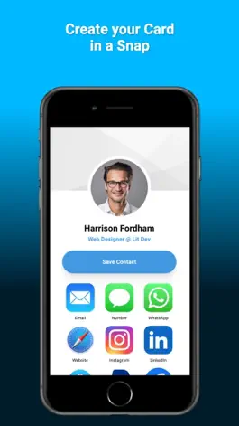 Game screenshot tapSnap: Digital Business Card apk