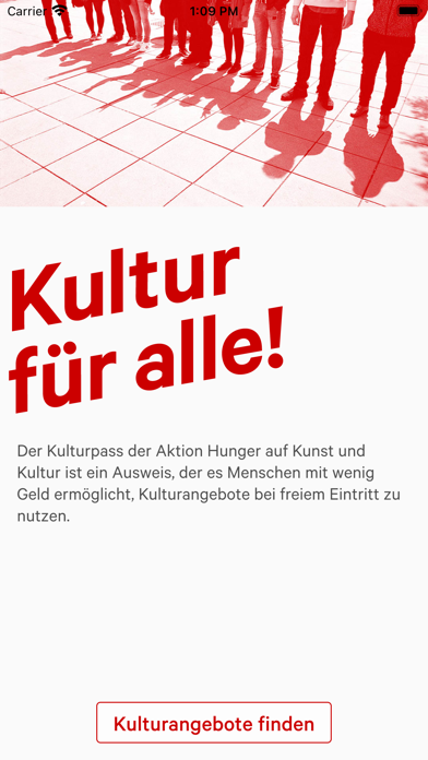 Kulturpass Screenshot