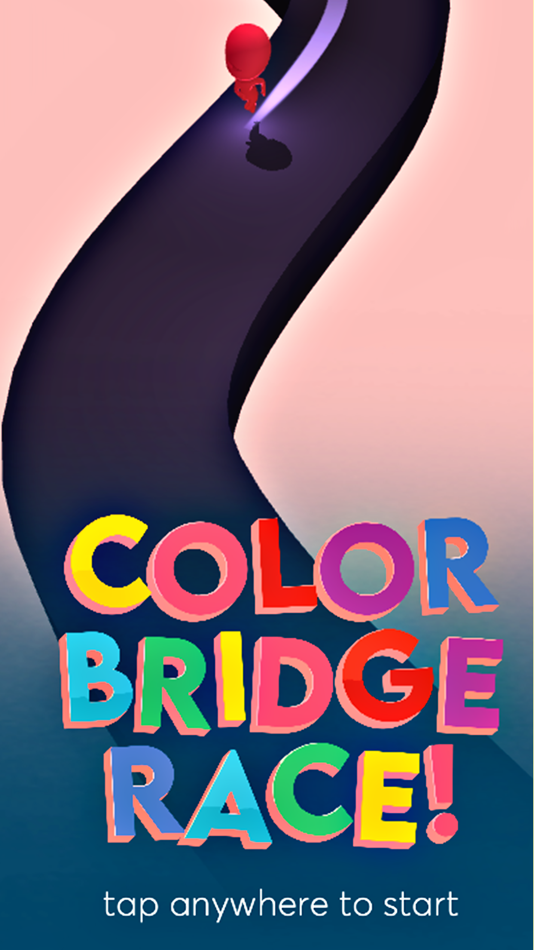 #1. Color Bridge Race! (iOS) 由: iZEN LTD