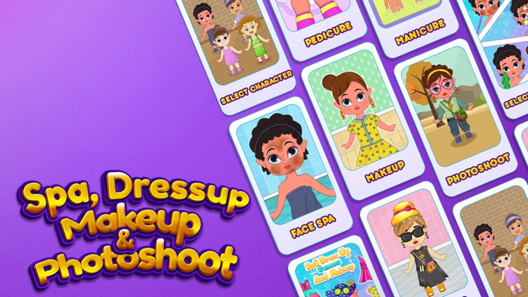 Doll Dress Up & Makeup Games