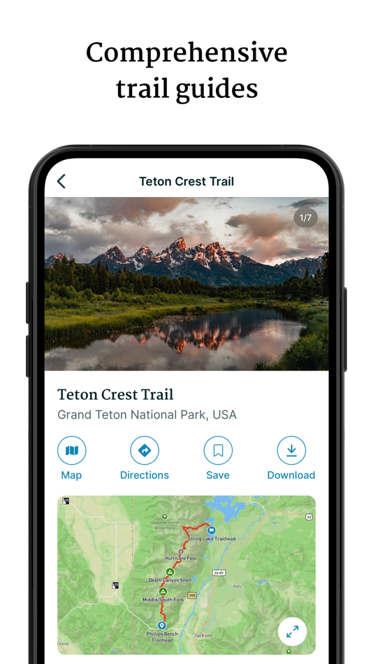 #2. Wayfinder: Trail Guides & Maps (iOS) 由: Philip Lindberg