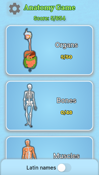 Anatomy Game Screenshot