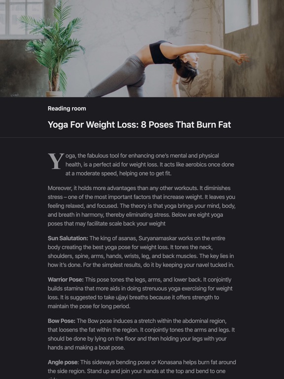 Diet Plan for Women Weightloss iPad screenshot
