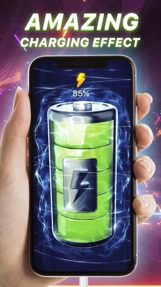 #1. Battery Charger animation app (iOS) 由: MelonSoup