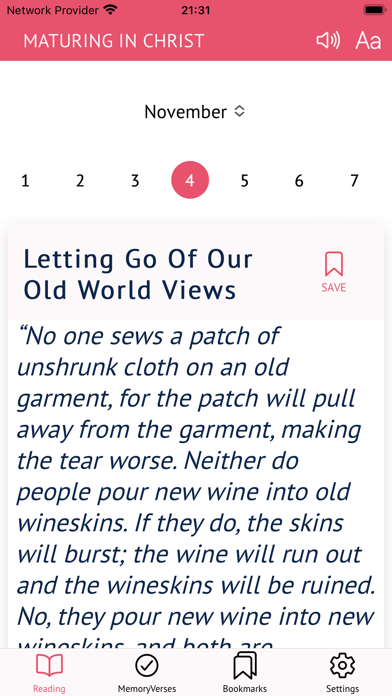 Four Minute Bible Study Screenshot
