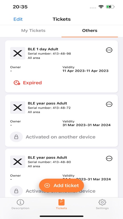 Axess SkiWallet screenshot-8