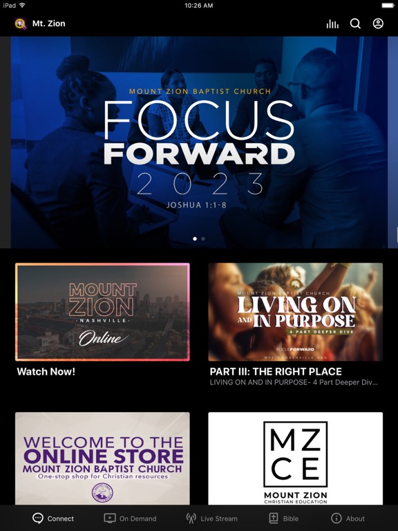 Screenshot #4 pour Mt. Zion Baptist Church