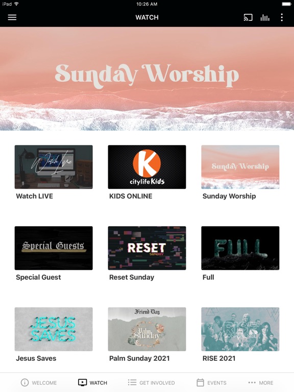 citylife church iPad screenshot 2 - Lifestyle app