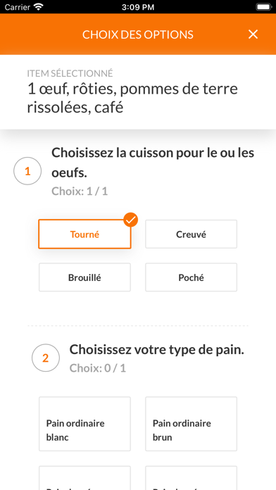 Groupe Expérience Resto Screenshot