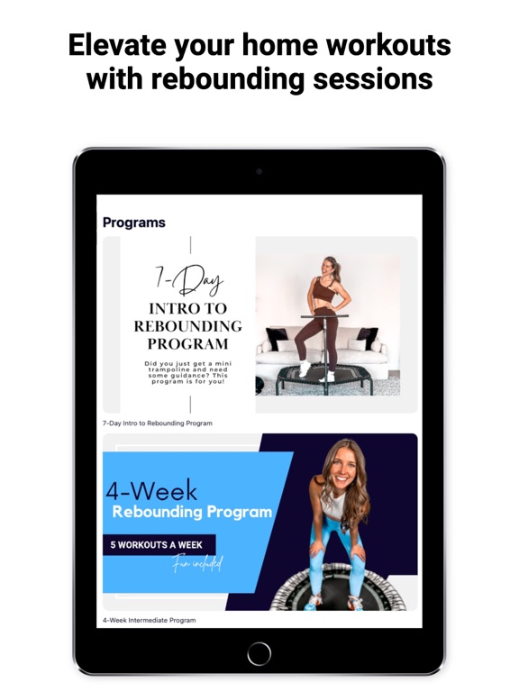 Jump&Jacked iPad screenshot 3 - Health & Fitness app