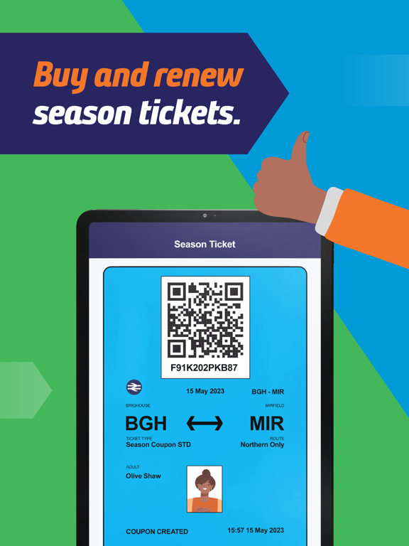 Northern train tickets & timesのおすすめ画像5