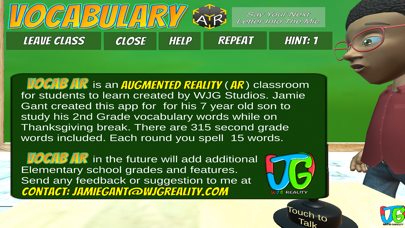 Vocabulary AR Screenshot