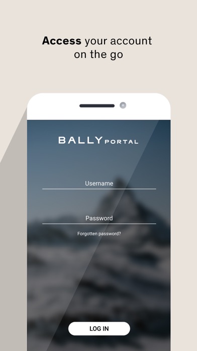 Bally Portal Screenshot