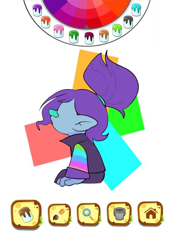 Screenshot #6 pour My Coloring TRolls - Game