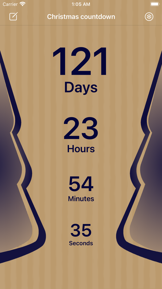 #10. Christmas Countdown and Lists (iOS) 由: Matei Ciurezu