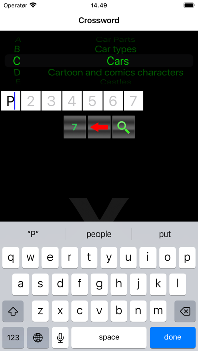 Screenshot #1 pour EngCross crossword helper
