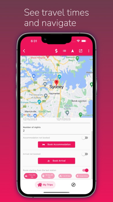 Kattingo Travel App Screenshot