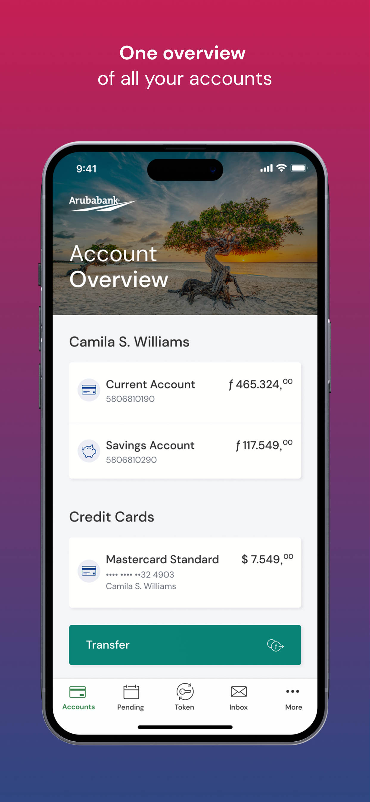 Aruba Bank App