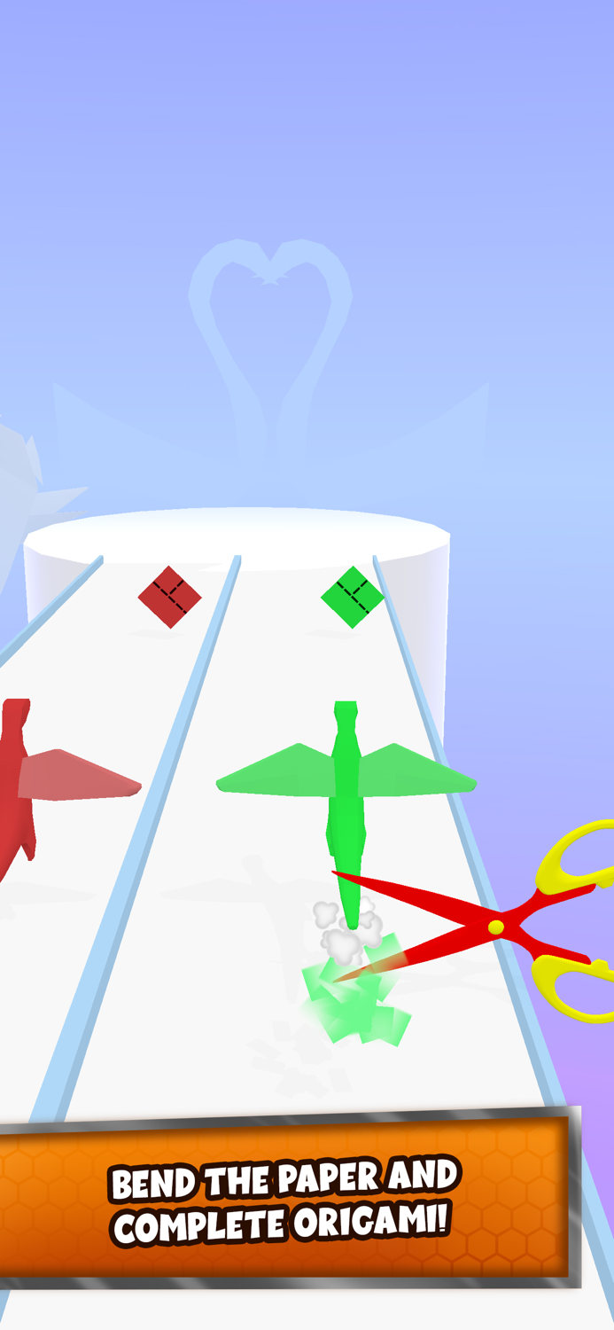 Origami Run 3D