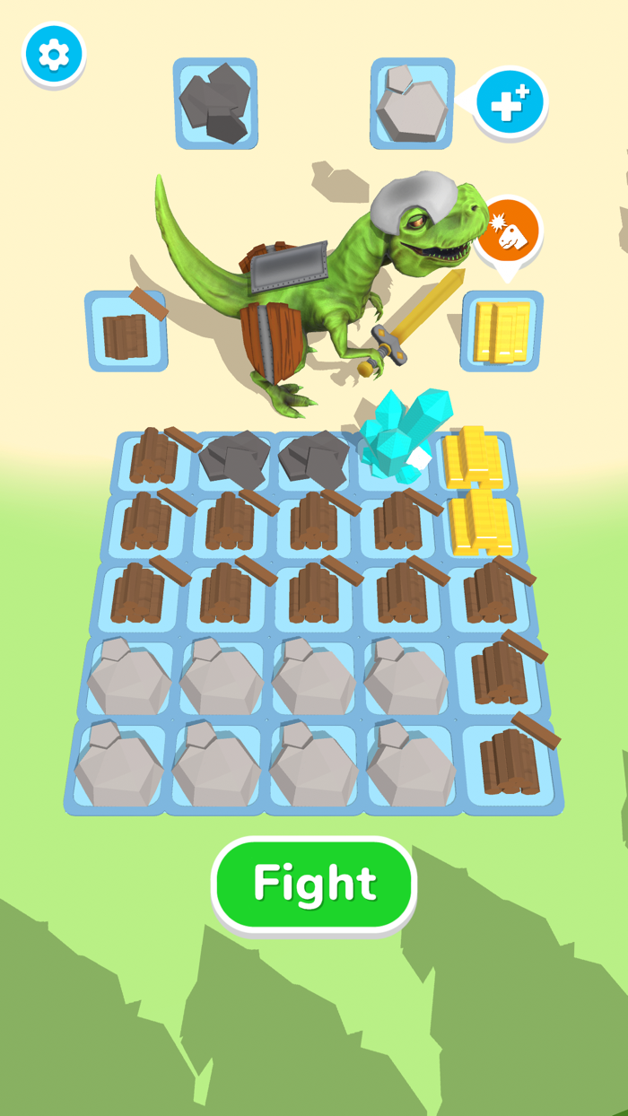 Dino World Merge  Fight