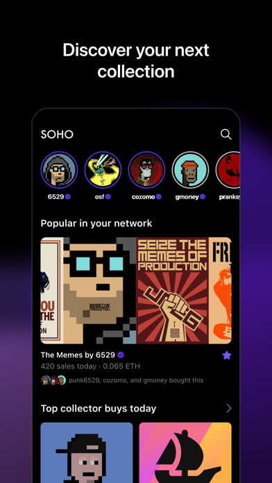 Soho: NFTs Screenshot