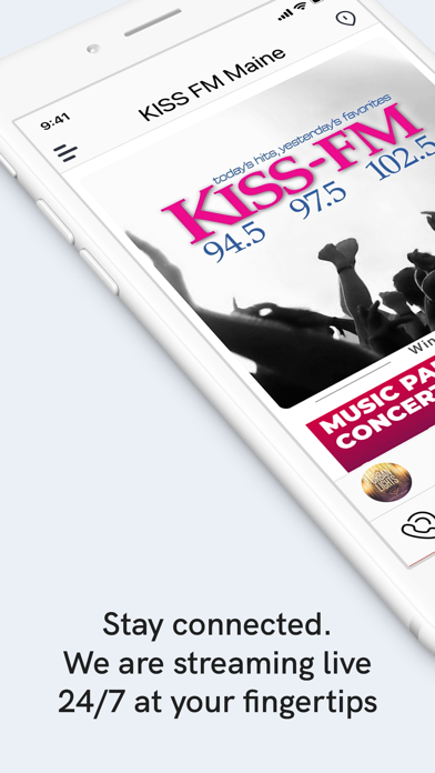 KISS FM Maine Screenshot
