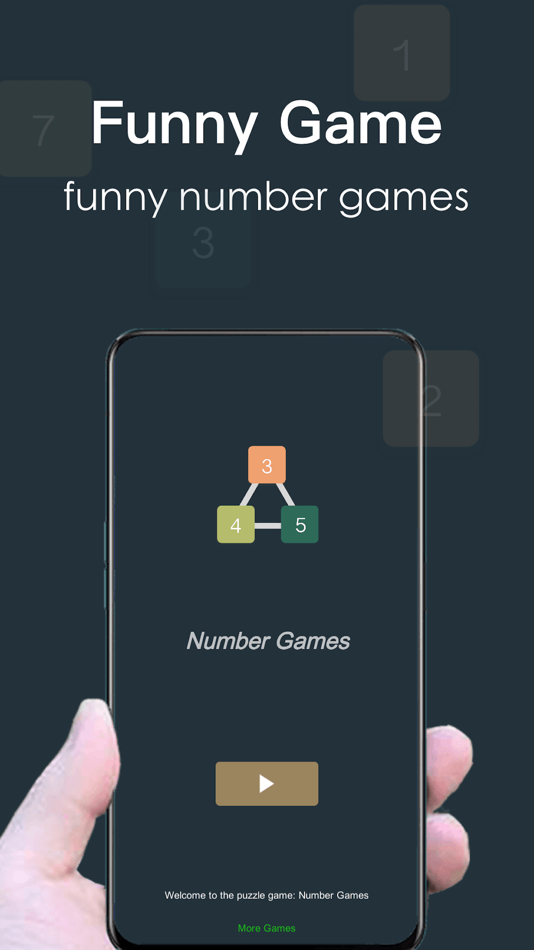 #1. Number Cube Games (iOS) By: 长贵 倪