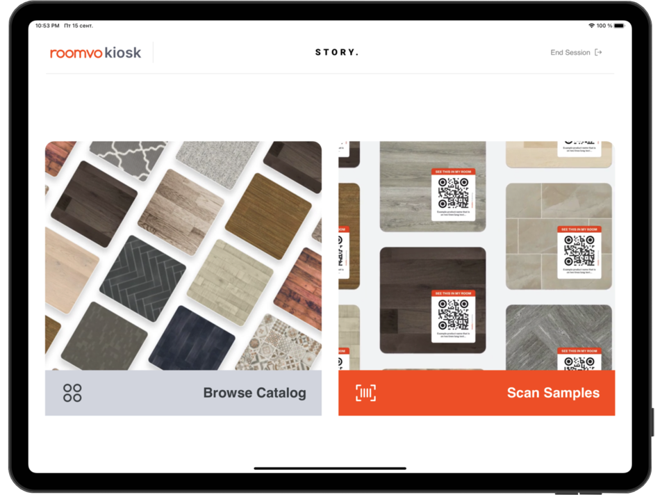 #3. Roomvo Kiosk (iOS) 由: Leap Tools Inc.