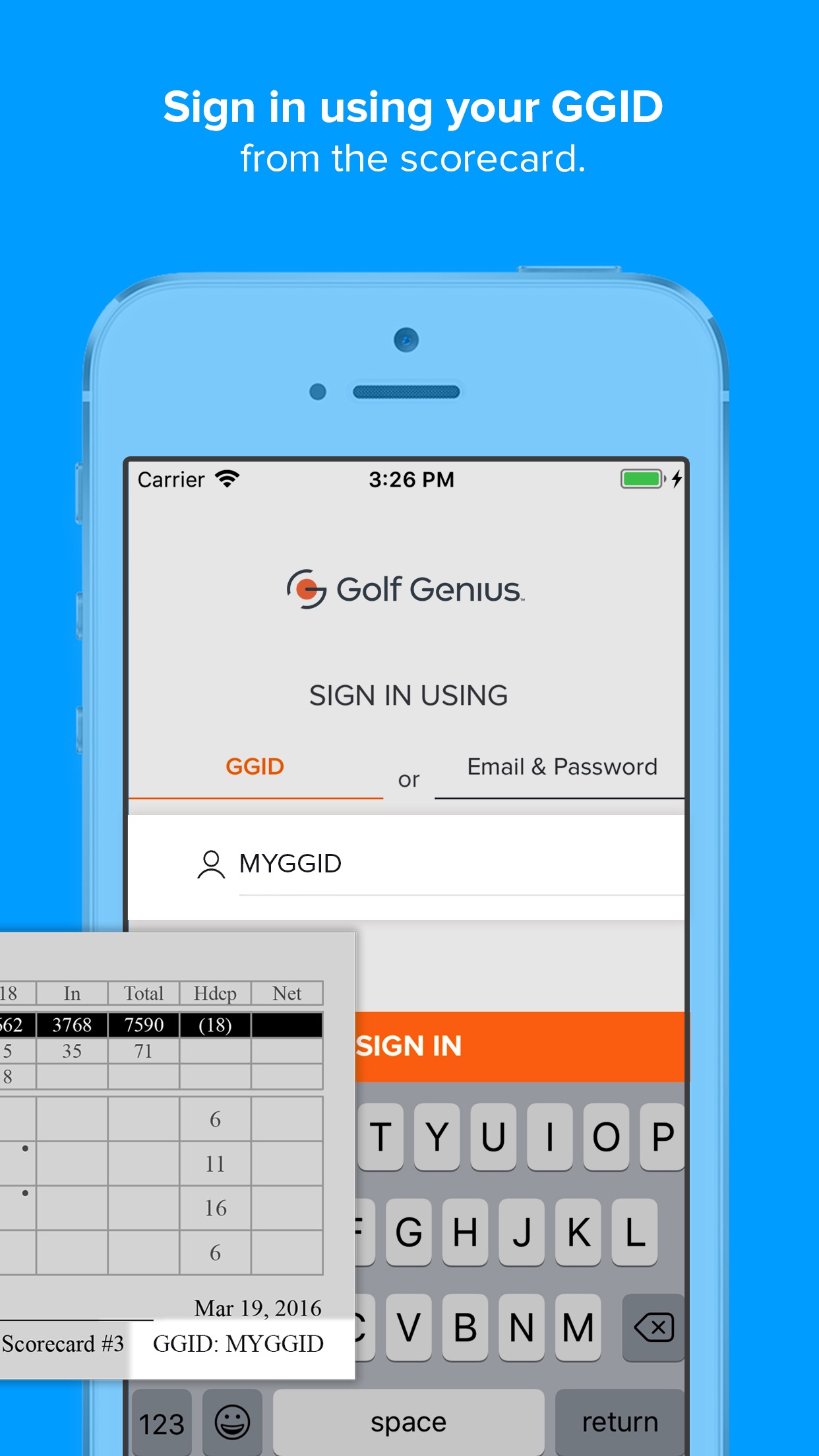 Golf Genius screenshot 1