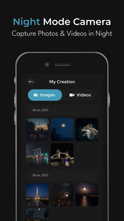 Night Camera Mode Video Photo