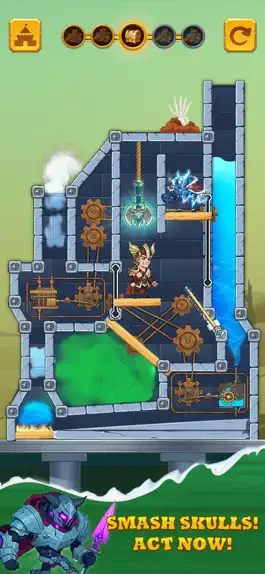 Game screenshot Knight Savior: Elemental Power apk