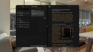 Bloomberg Pro for Vision screenshot #5 for Vision Pro