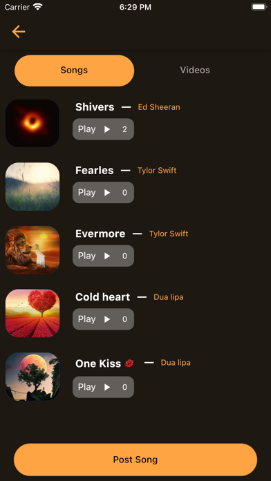 Fetes Artist Screenshot