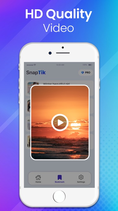 SnapTik - BookMark Any Video Screenshot