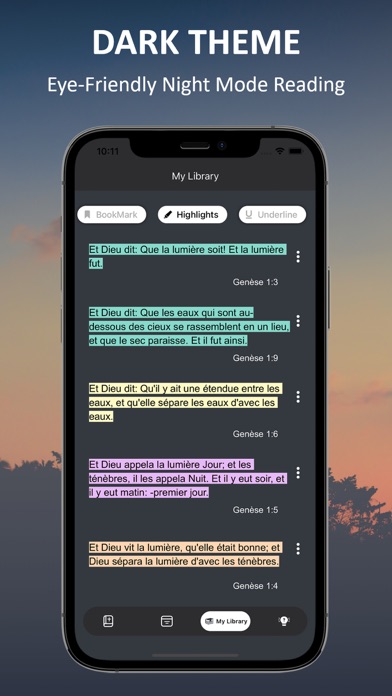 French Louis Segond Bible Screenshot