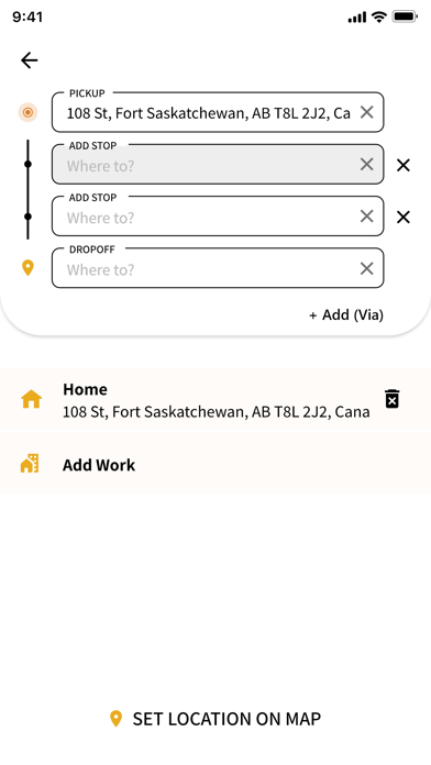 Taxi Ontime fort Saskatchewan Screenshot