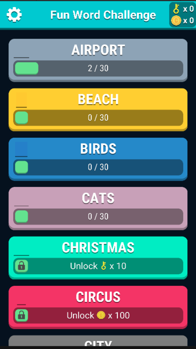 Fun Word Challenge Screenshot