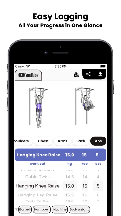 Workout Diary(Eng) Screenshot