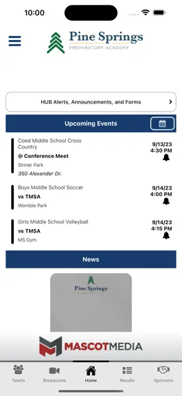 Game screenshot Pine Springs Athletics apk