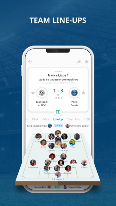 OneScore - Sports Live Score Screenshot