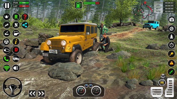 MudRace Offroad Jeep Simulator