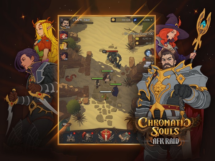 Chromatic Souls  AFK Raid