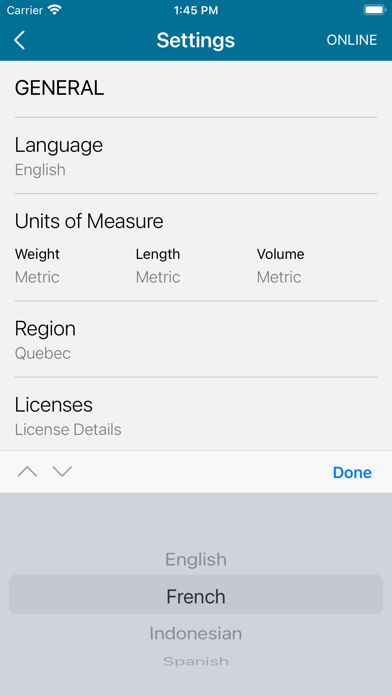 FisheriesApp2 ELOG Screenshot