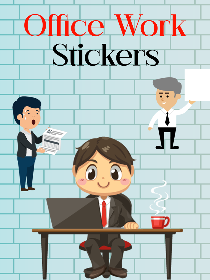 Office Works Sticker