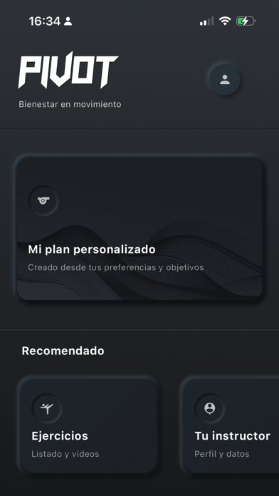 Pivot Planes de Entrenamiento Screenshot