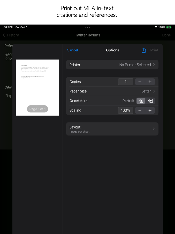 Screenshot #6 pour MLA Generator Lite