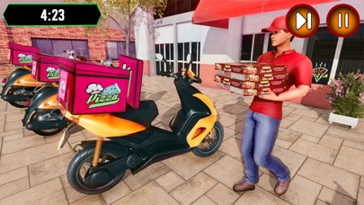 Good Pizza Food Delivery Boy Screenshot