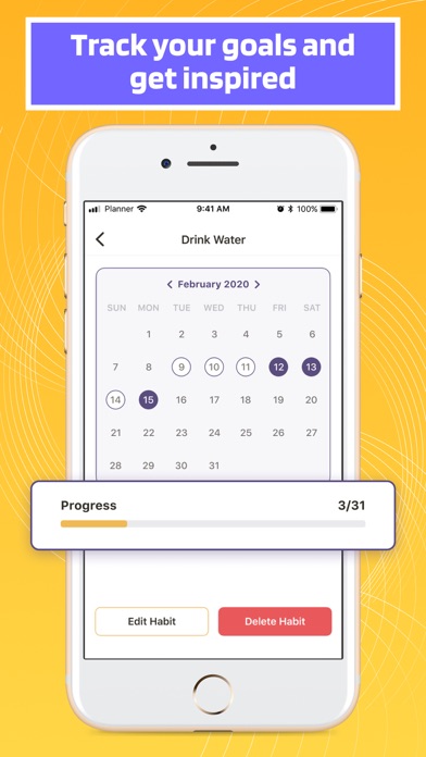 Planner Organizer Screenshot