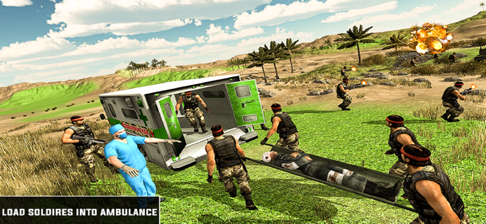 Army Ambulance War Rescue